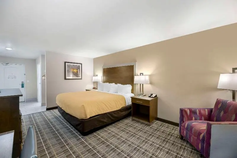 キングサイズベッドのスタンダードルーム, Quality Inn & Suites Carlsbad Caverns Area