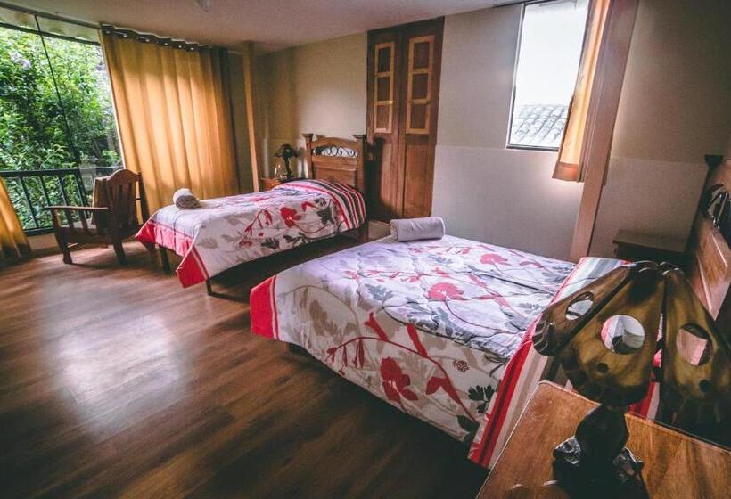 带花园景观的标准三人间, Florencio Casa Hacienda