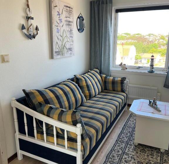 شقة غرفة نوم واحدة مزودة بشُرفة, Kungshamns Vandrarhem