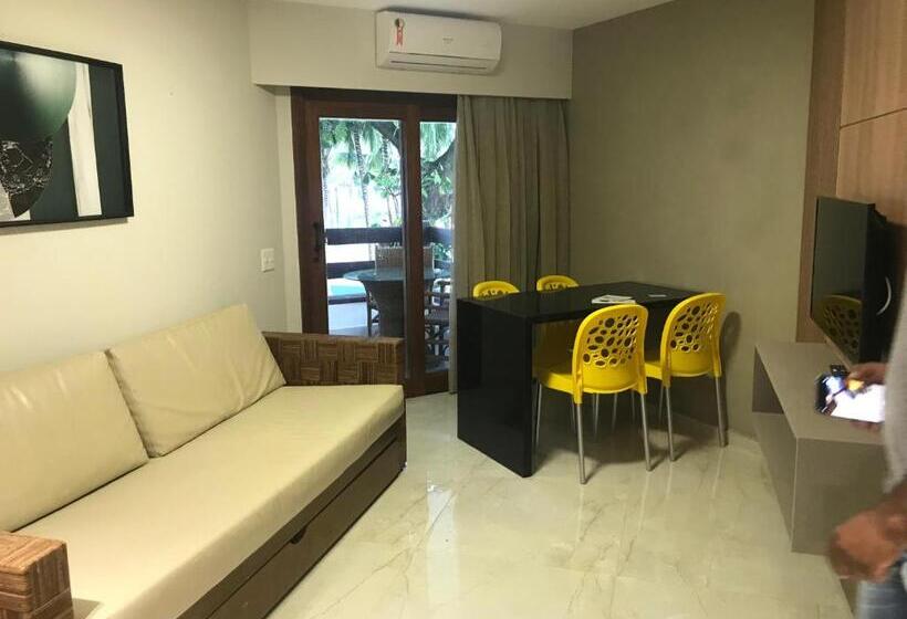 غرفة بريميوم رباعية, Jatiuca Suítes Resort Flat