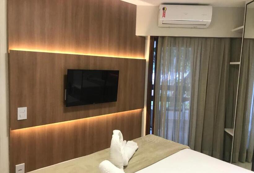 غرفة بريميوم رباعية, Jatiuca Suítes Resort Flat