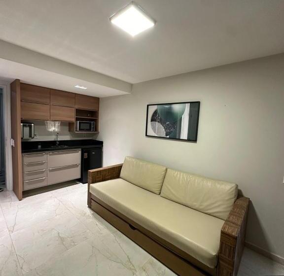 غرفة بريميوم رباعية, Jatiuca Suítes Resort Flat