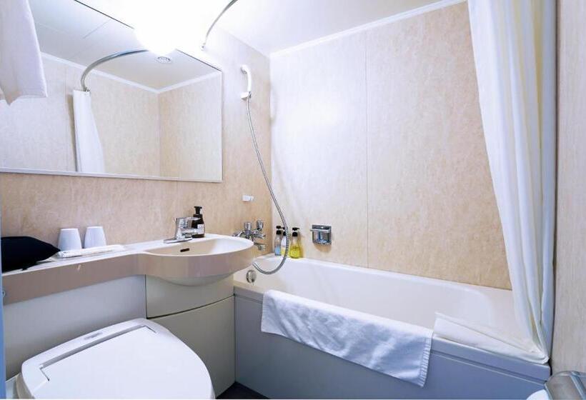 带双人床的基本房间, Koko Hotel Sendai Kotodai Park