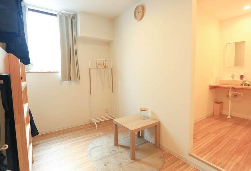 침실 1개 디럭스 아파트, Coins Hostel Tenjin