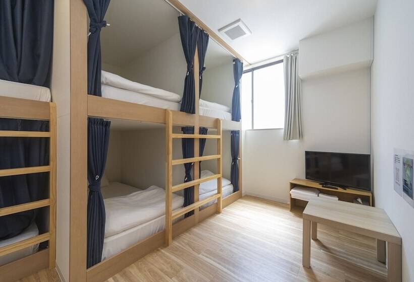 침실 1개 디럭스 아파트, Coins Hostel Tenjin