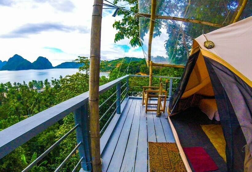 Deluxe Tent, The Birdhouse El Nido   Glamping