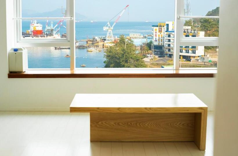 オーシャンビューのプレミアムルーム。, Yeosu Hotel Haven