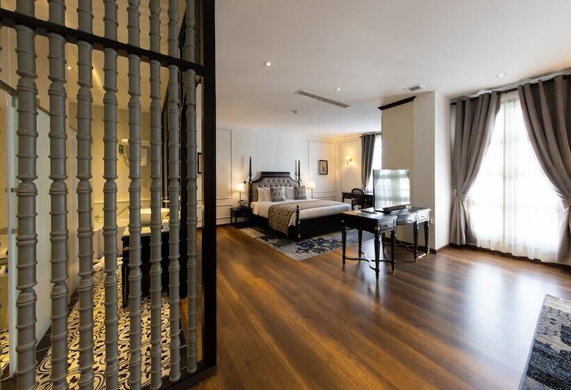 带泳池景观的优质房间, Le Thatluang D Or Boutique