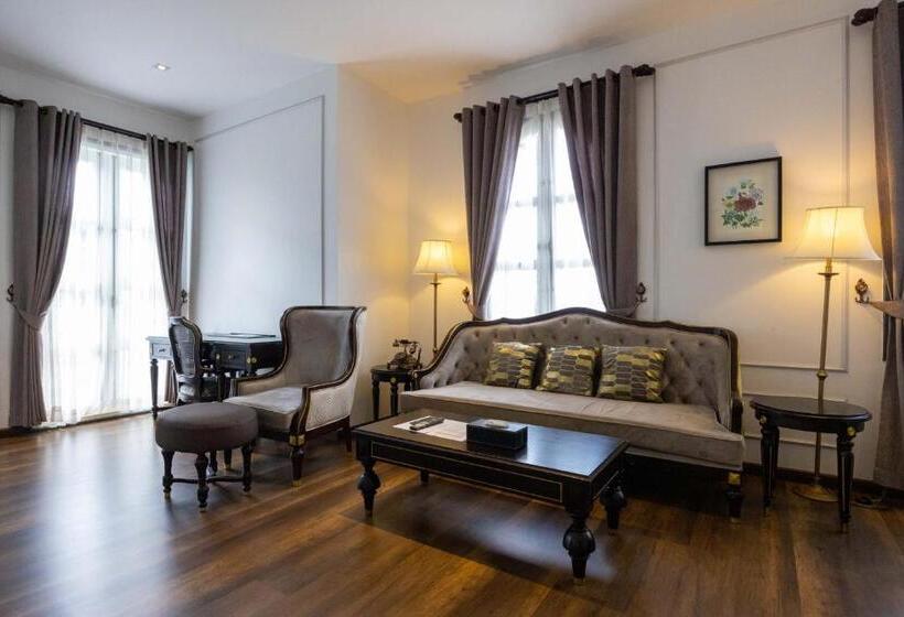 带泳池景观的优质房间, Le Thatluang D Or Boutique