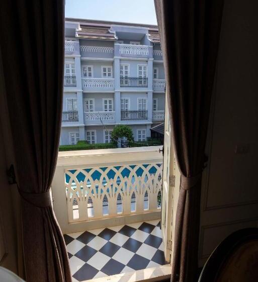 带泳池景观的优质房间, Le Thatluang D Or Boutique