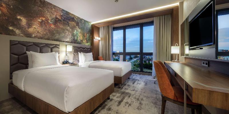 اتاق استاندارد با چشم‌انداز دریا, Hilton Garden Inn Yalova
