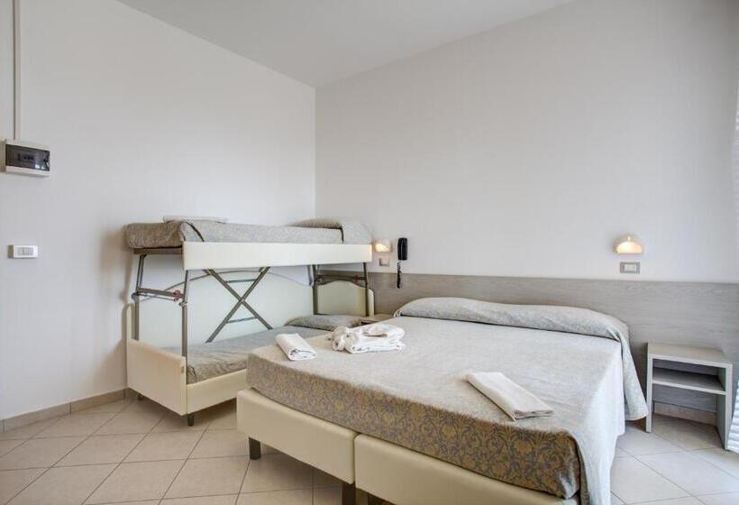 Pokój Czteroosobowy Standard Widok Ogród, Amedea