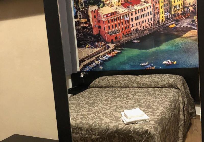 带共用浴室的标准房间, Albergo Corvetto Corso Lodi