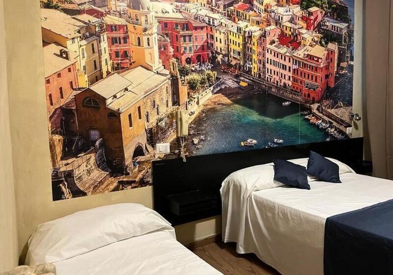 带共用浴室的标准房间, Albergo Corvetto Corso Lodi