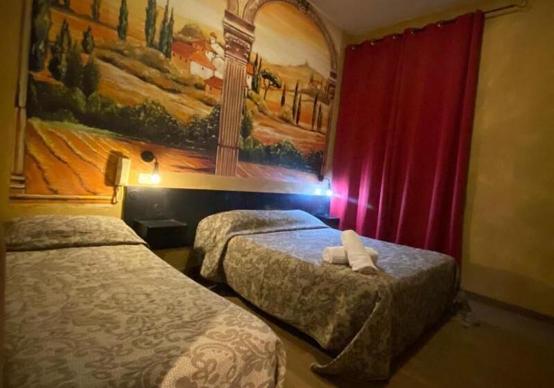 带共用浴室的标准房间, Albergo Corvetto Corso Lodi