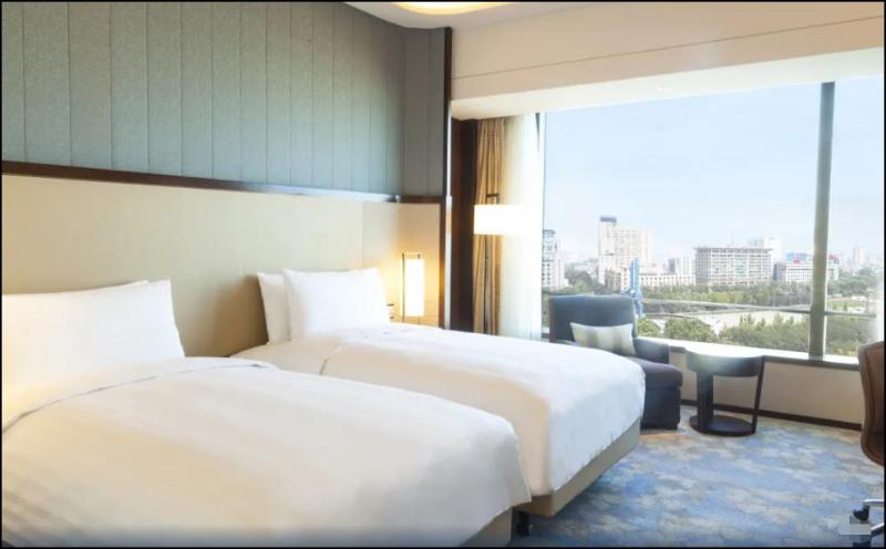 琮城市景观的豪华间, Shangrila Jinan