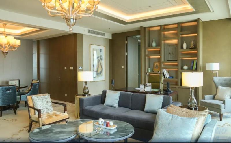 带双人大床的行政管理套房, Shangrila Jinan