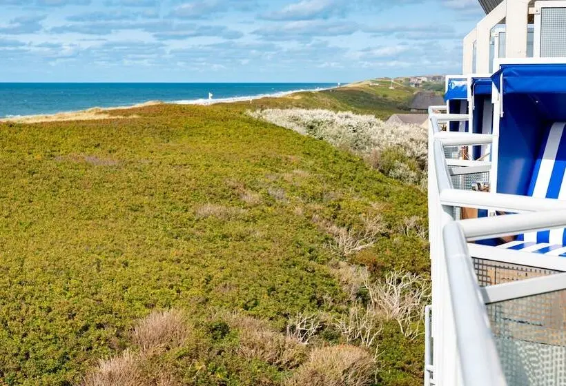 اتاق اجرایی با چشم‌انداز دریا, Wyn. Strandhotel Sylt
