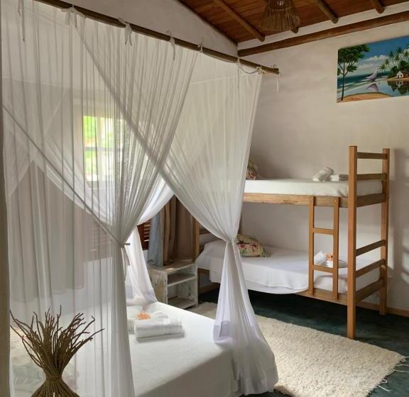 豪华三人间, Cheiro Nativo   Chalés & Pousada