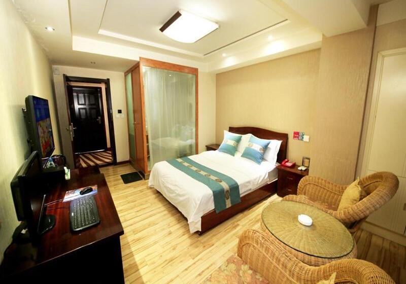 חדר סטנדרט, Thank Inn Chain Hotel Gansu Wuwei Fenghuang Road