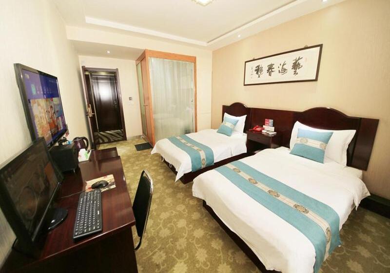 اتاق استاندارد, Thank Inn Chain Hotel Gansu Wuwei Fenghuang Road