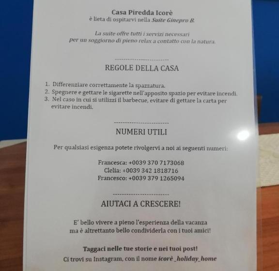 公園の見えるスタンダードルーム, Casa Piredda Icoré Iun P2102