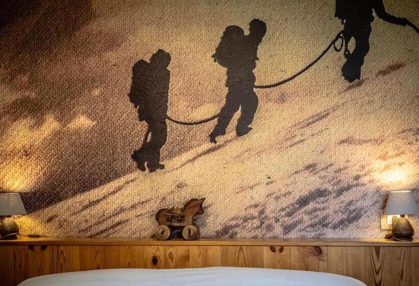 标准间带山景, & Restaurant Perret   Mountain People