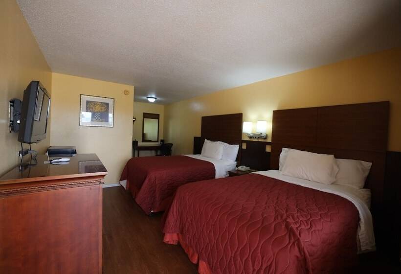 带2个双人床的标准工作室, Van Inn