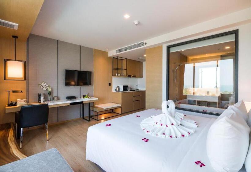 豪华海景房, Arize Hotel Sri Racha