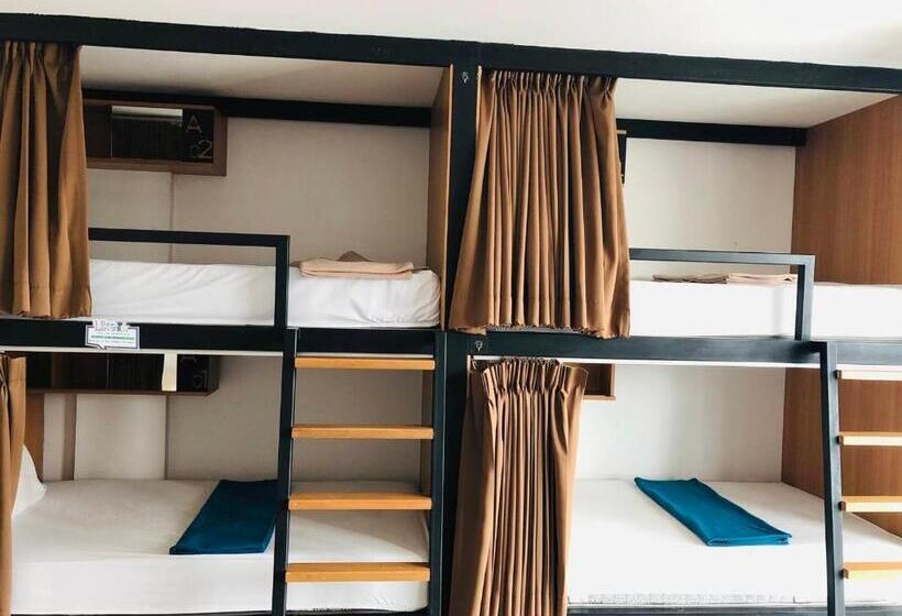 اتاق خانوادگی با سرویس بهداشتی مشترک, Homey Don Mueang Airport Hostel