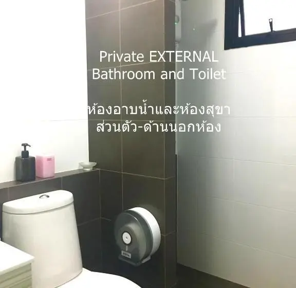اتاق خانوادگی با سرویس بهداشتی مشترک, Homey Don Mueang Airport Hostel