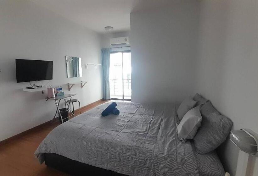 اتاق استاندارد با بالکن, Homey Don Mueang Airport Hostel