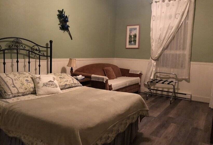 标准间带双人床, Auberge Presbytere Mont Lac Vert