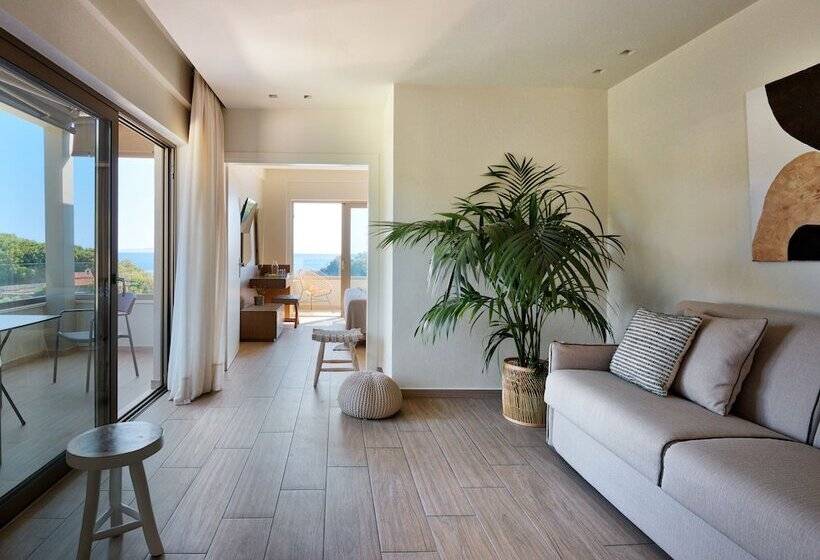 جناح ديلوكس مطل على البحر, Prima Vista Beachfront Boutique