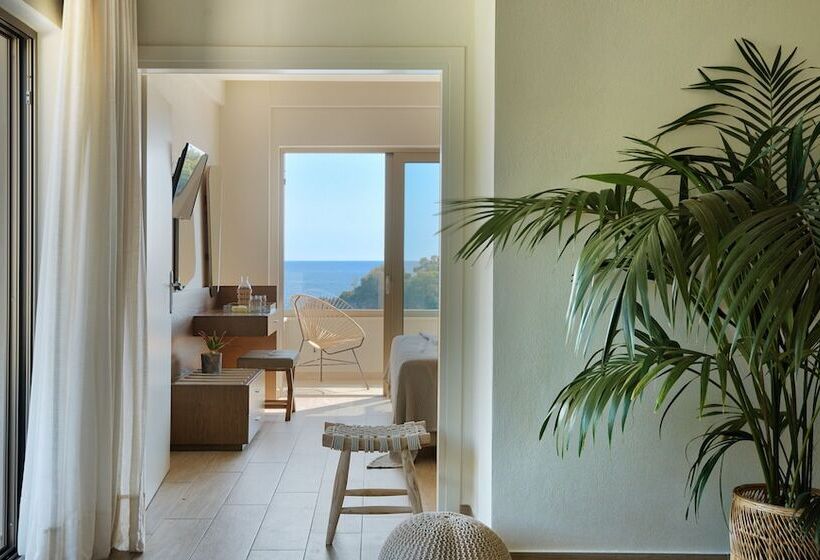 جناح ديلوكس مطل على البحر, Prima Vista Beachfront Boutique