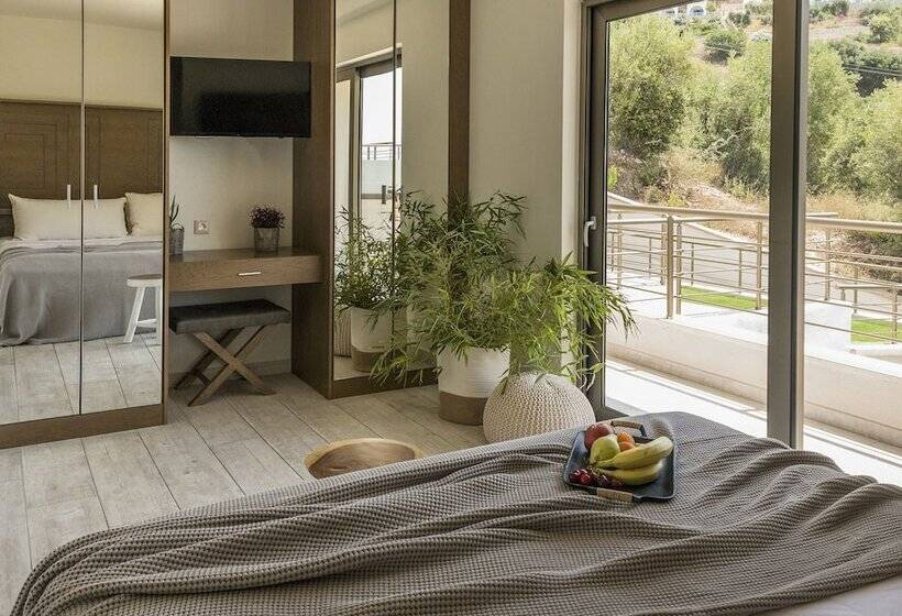 جناح جونيور ذو إطلالة جانبية على البحر, Prima Vista Beachfront Boutique