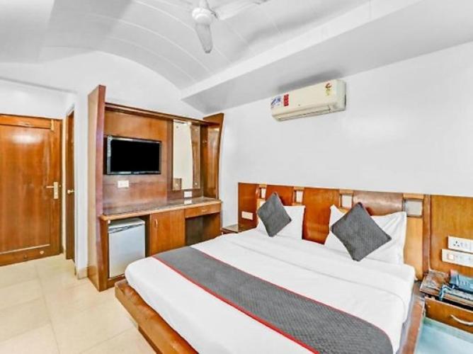 스탠다드 룸 킹사이즈 침대, Geeson International New Delhi Railway Station Paharganj