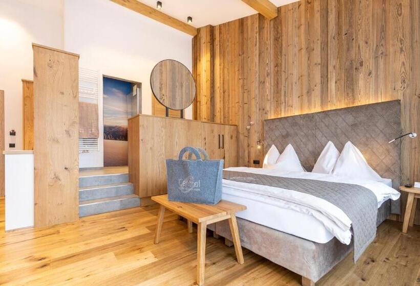 １ベッドルームのデラックスアパートメント, Ferienanlage Central