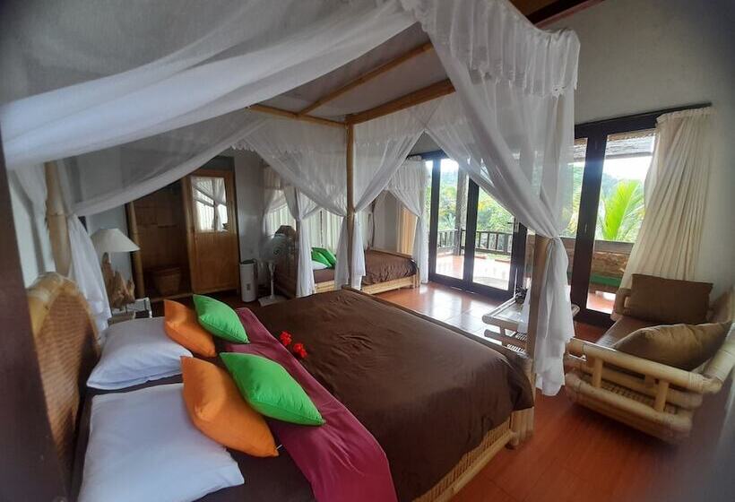 חדר דלוקס לשלושה, Great Mountain Views Villa Resort