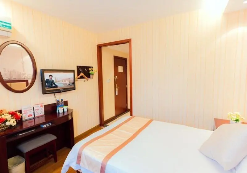 Standard Yhden Hengen Huone, Greentree Inn Shanghai Caoan Road Textile Express