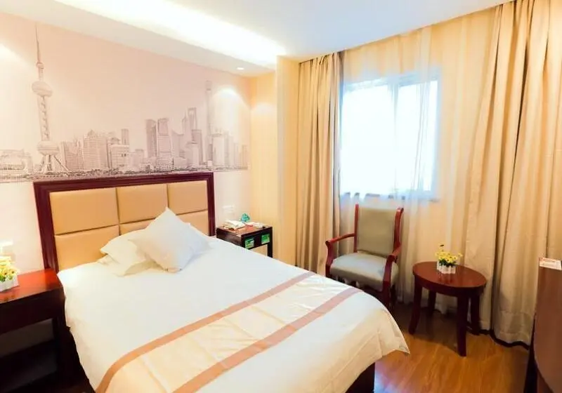 Standard Yhden Hengen Huone, Greentree Inn Shanghai Caoan Road Textile Express