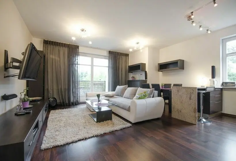 １ベッドルームのデラックスアパートメント, Dom & House   Apartments Parkur