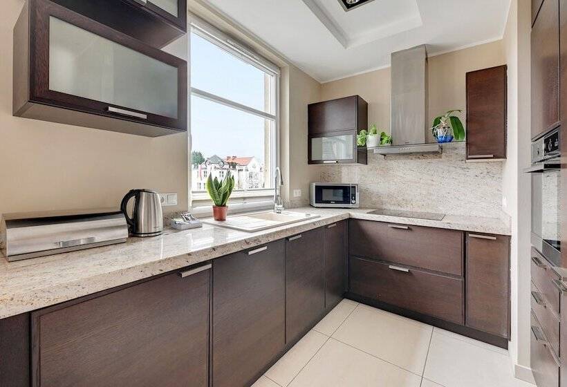 شقة كومفورت غرفتين نوم, Dom & House   Apartments Parkur