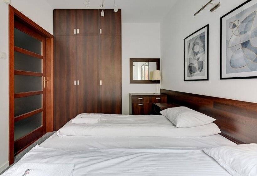 شقة غرفة نوم واحدة مزودة بشُرفة, Dom & House   Apartments Parkur