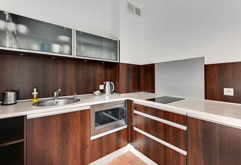 Апартаменты 1 Спальня с Балконом, Dom & House   Apartments Parkur
