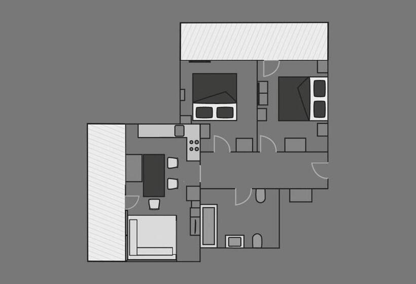 آپارتمان 1 خوابه, Apartments & Garnì Pre Da Nai