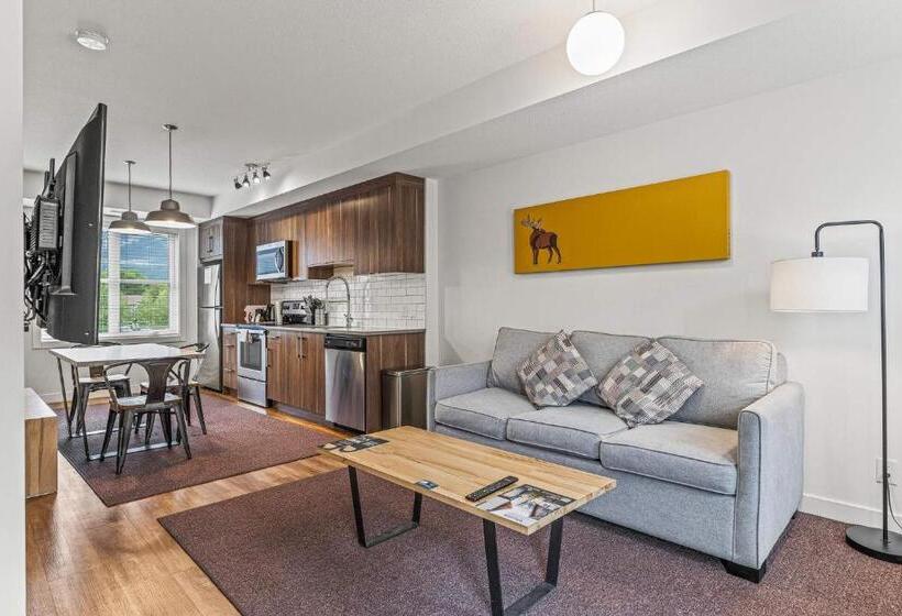 ２ベッドルームアパートメント, Basecamp Resorts Canmore