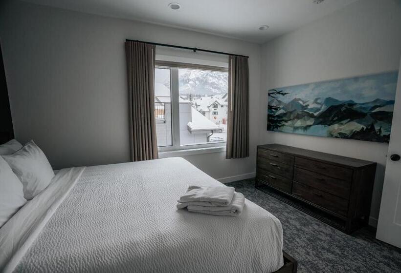 １ベッドルームのデラックスアパートメント, Basecamp Resorts Canmore