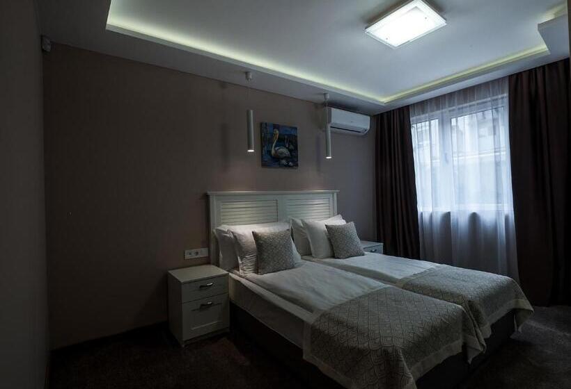 דירה בת חדר שינה 1 עם מרפסת, Caro Apartments & Rooms