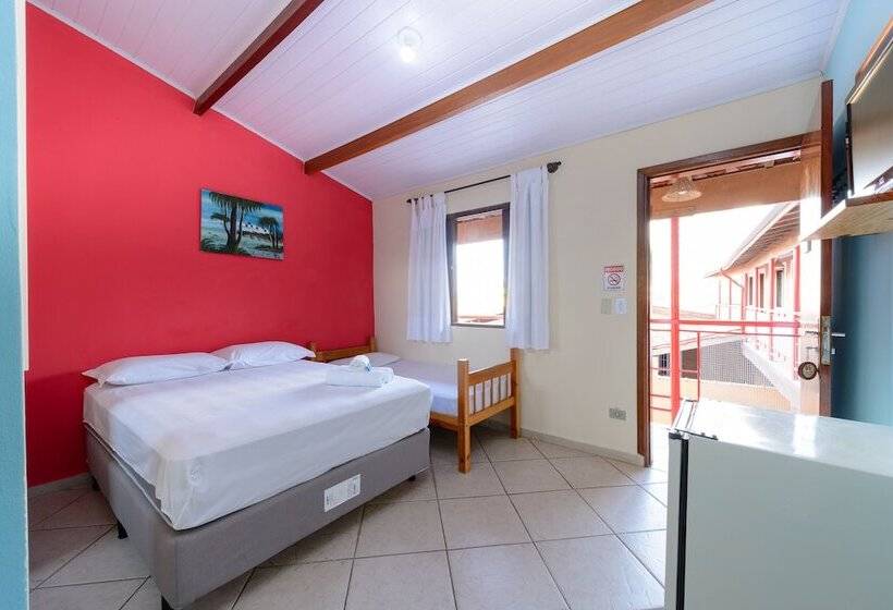 חדר סטנדרט לשלושה, Pousada Morada Da Prainha